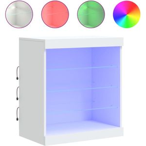 vidaXL-Dressoir-met-LED-verlichting-60,5x37x67-cm-wit