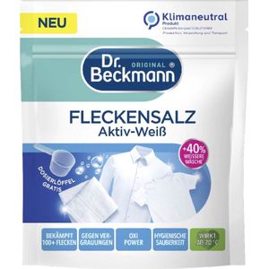 Dr. Beckmann Vlekkenzout - Wasadditief voor stralend witte was +40% wittere was - Verwijdert vlekken - Oxi Power - 400gr