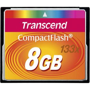 Transcend Compact Flash Kaart 8 GB