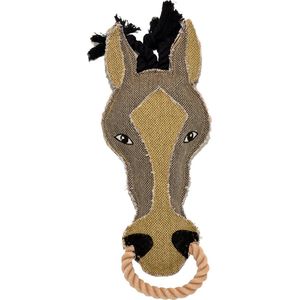 Duvoplus - Speelgoed Voor Dieren - Hond - Canvas Paard 31x12cm - 1st
