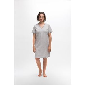 Wiki dames nachthemd van Martel- grijs- 100% katoen L
