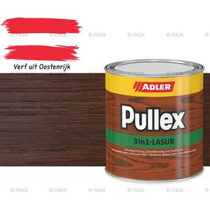 ADLER Pullex 3in1-Lazuur Shitake, bruine beits 0,75 liter