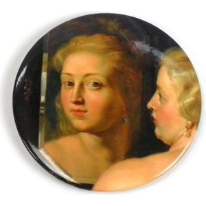 Zakspiegeltje Ø 80 mm, Venus, Rubens