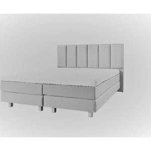 Boxspring Luxe 120x210 Vertical Wit Lederlook