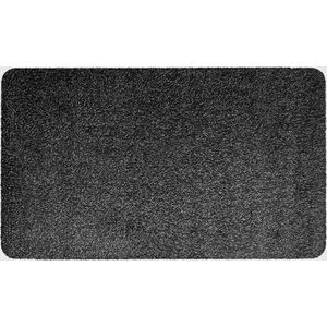 Wasbare Droogloopmat Antraciet 75x45cm absorberende mat