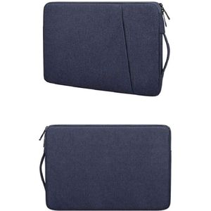 Hoes Geschikt voor Macbook Pro 13 Inch Hoes Laptophoes 13 Inch- Hoes Geschikt voor Macbook Pro 2018/2019 / 2020 Case Laptop Sleeve handvat & ruimte Navy