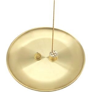 Gouden Wierookhouder - Elegante Ash Catcher voor Yoga en Meditatie