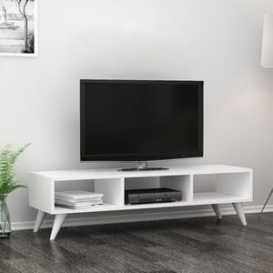 TV meubel Aaskov 120x35x35 cm wit