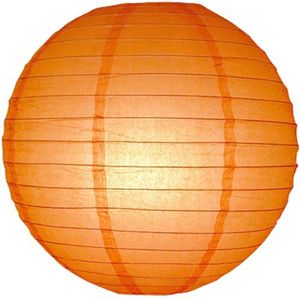 Luxe bol lampion Ø 30 cm - Oranje