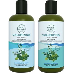 PETAL FRESH - Rosemary & Mint - Shampoo + Conditioner - 2 Pak