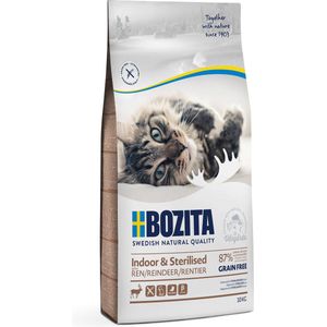 Bozita Indoor&Sterilised Grain free elniena 10kg