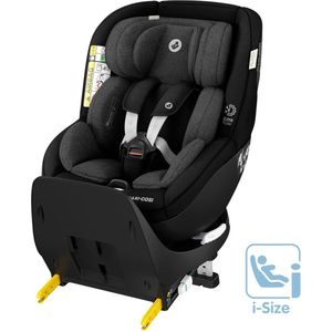 Maxi-Cosi Mica Pro Eco i-Size Autostoeltje - 360° draaibaar - Gerecyclede stoffen - Authentic Black - Vanaf de geboorte tot ca. 4 jaar