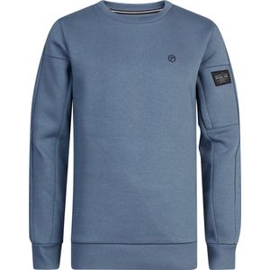 Petrol Industries - Jongens Logo sweater Salcha - Grijs - Maat 164