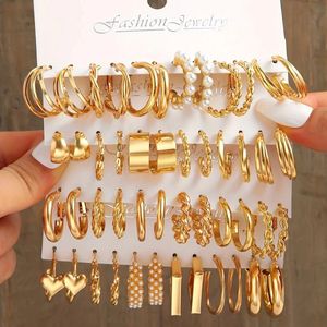 Bovista Oorbellen - Dames - Meisje - Clip - Magneet - Klem - Magnetische - Goud Kleurig