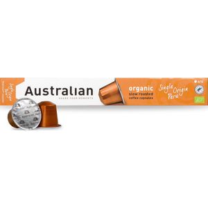 Australian coffee capsules single origin -12 x 10 stuks- RFA organic