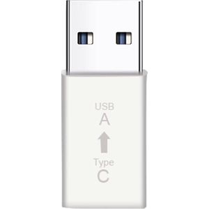 USB C 3.1 female naar USB A 3.0 opzetstuk - Wit