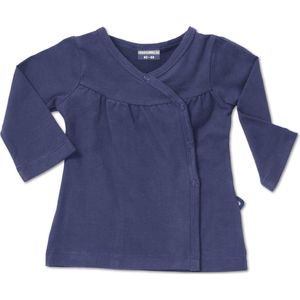 Silky Label vest met knoopjes Plum Purple - maat 62/68 - paars