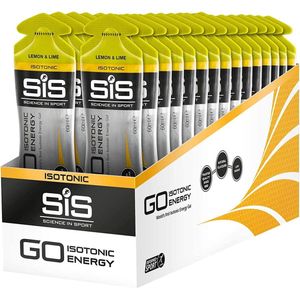 Science in Sport - SiS Go Isotonic Energygel - Energie gel - Isotone Sportgel - Lemon & Lime Smaak - 30 x 60ml