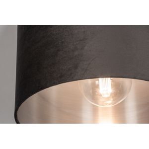 Lumidora Plafondlamp 30916 - Plafonniere - MONTREAL - E27 - Zwart - Grijs - Antraciet donkergrijs - Metaal - ⌀ 40 cm