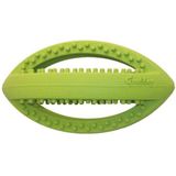 Happy Pet Grubber Rugbybal - Apporteren - 26 x 13 cm - Groen