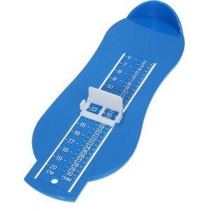 CHPN - Voetmeter - Schoenmaat meter - Schoen maat meten - Blauw - Kindervoeten opmeten - Kinder voet meter