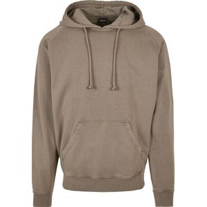 Heren Hoody - Hoodie - Overdyed Hoody darkkaki