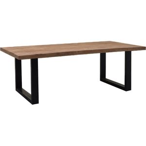 Brix - Eetkamertafel Sturdy - 180x90cm - Mangohout - Bruin
