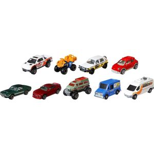 Matchbox - Cadeauset met 9 auto's Diecast