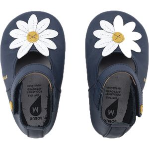 Bobux Soft Soles - Baby Slofjes Leer - Daisy Jane Navy - Maat 22