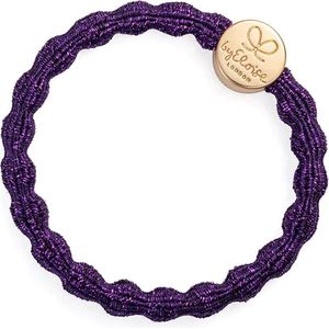 By Eloise London Metallic Gold Circle Purple