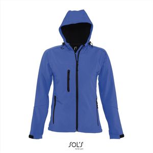 SOL'S Women´s Hooded Softshell Jacket Replay L849 - Royal Blue 241 - L