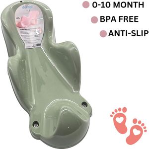 Baby badzitje - 4 zuignappen - 0 tot 10 maanden - Groen -