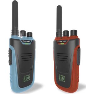 Kidywolf walkie talkie Kidytalk blue-red portofoon