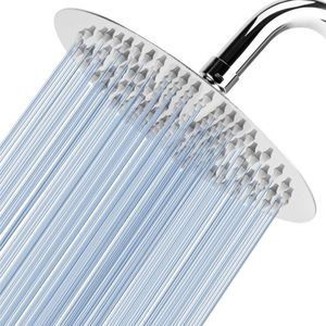 Regendouche - Ronde Hogedrukdouchekop - 20 cm - RVS 304 - Chroom
