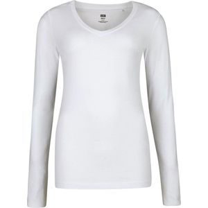 WE Fashion Dames biologisch katoen shirt - Maat XL