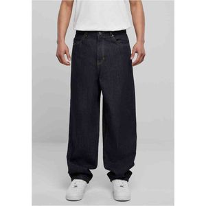 Urban Classics - 90's Jeans rinsed denim Wijde broek - Taille, 38 inch - Donkerblauw