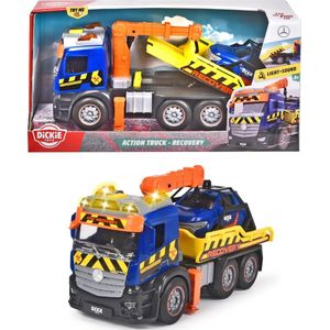 Dickie Toys Action Truck - Ophaalwagen - 26 cm - licht en geluid - Speelgoedvoertuig