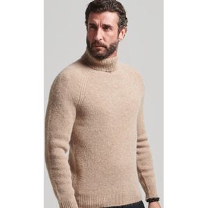 Superdry Heren Trui Grofgebreide alpaca coltrui