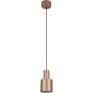 TRIO AGUDO - Hanglamp - Mokka - excl. 1x E27 4 W - Plafondbevestiging - In hoogte verstelbaar