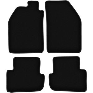BASIC zwarte veloursmatten voor: Saab 9000 sedan (1984-1991)