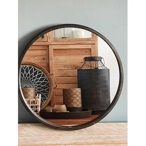 Home Society - Spiegel Sepp Large - Diameter 75 - Industriele uitstraling