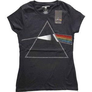 Pink Floyd - Dark Side Of The Moon Dames T-shirt - XL - Zwart