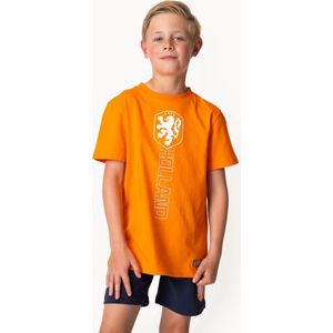 Nederlands Elftal pyjama voor kinderen - maat 152 / 12 jaar - EK 2024 - Oranje KNVB pyjama