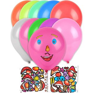 GLOBOLANDIA - 10 personaliseerbare ballonnen - Decoratie > Stickers