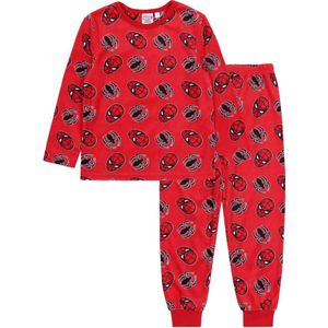 Rode pyjama met lange mouwen voor jongens Spider-Man MARVEL / 98 cm