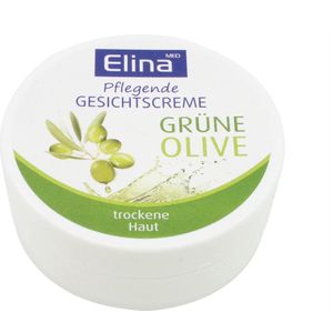 Elina�® | 4 x Olive gezichtscrème 75ml | voor de droge huid