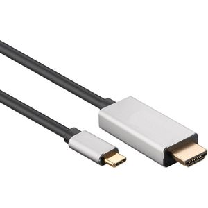 USB-C naar HDMI 8K 30Hz / 4K 120Hz kabel / aluminium - 2 meter