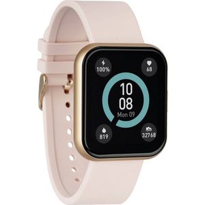 XCOAST IVE-2 fitnesstracker en smartwatch (BxLxH: 2,6x3,2x10,9 cm, iOS 8.2 of nieuwer / Android 4.4 of nieuwer) Berichtendisplay, 70 verschillende wijzerplaten, hartslag, bloeddruk, bloedzuurstof, 21 sportmodi