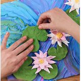 Okto - 3D kunstwerk - Sensory Art - Claude Monet - water lelies - klei artist