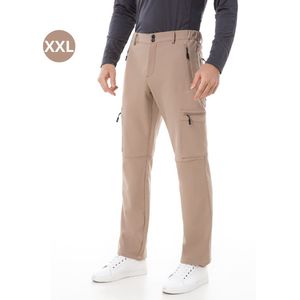 Nivard Skibroek - Skipak - Snowboard Broek - Winterbroek - Sneeuwbroek - Heren - Wintersport - Outdoor - Khaki - Maat XXL